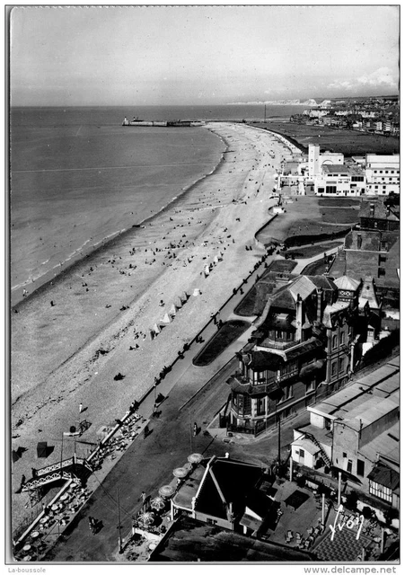 76 DIEPPE - vue generale de la plage,,