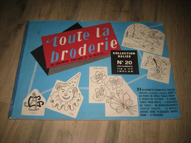 Livre ancien l'alphabet de la brodeuse - Livres