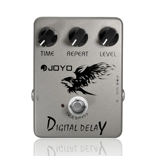 JOYO JF-08 Digital Delay Electric Guitar Single Effect Pedal 600ms True Bypass