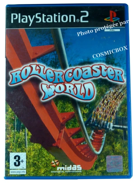 Jeu PS2 Roller Coaster World - Disque Seul VF, Bon état, Envoi Rapide