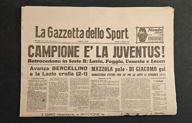 Gazzetta Dello Sport Du 21 Avril 1997 - Bartoli, Udinese, Juventus, Inter, Lazio