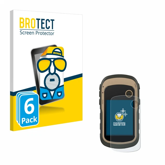 6x Antiriflesso Pellicola Protettiva Opaca per Garmin eTrex 32x Protezione