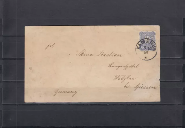 Kamerun 1889: Brief nach Wetzlar