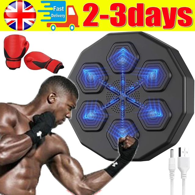 UK Boxing Training Music Electronic Boxing Wall Target Smart Wall Mounted Combat