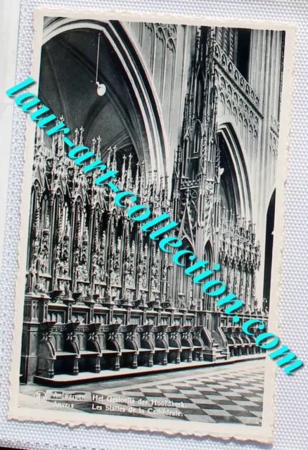 Carte Postal Belgique Anvers Antwerpen Salle De La Cathedrale Belgium Vrai Photo