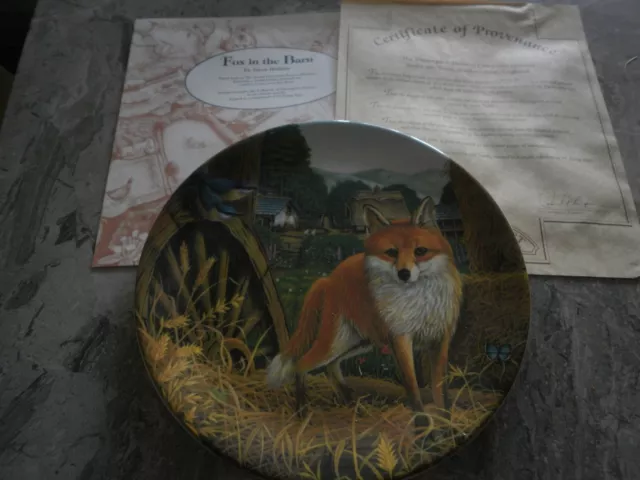 Davenport - Secret Life of the Farm Collection - The Fox in the Barn