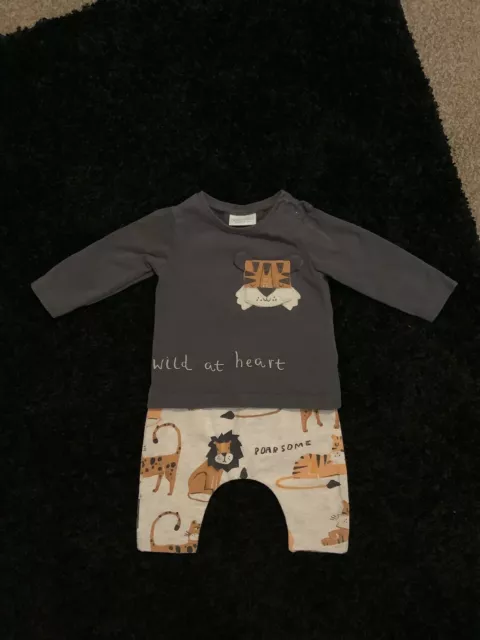 Next Baby Boys Upto 1 Month Tiger Top Leggings Outfit, Bundle Combine Post