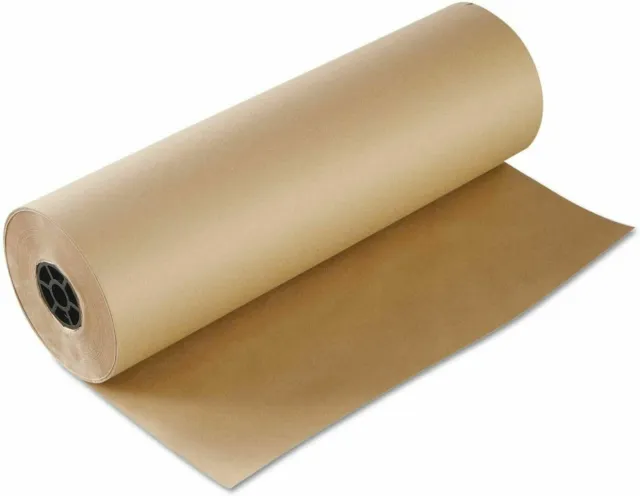 STRONG BROWN KRAFT WRAPPING PAPER 90GSM 500mm / 750mm 2