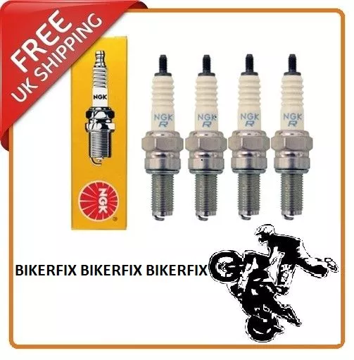 Ngk Cr9E Spark Plugs X4 Fits Suzuki Gsxr750 Gsxr 750 Wn Wp Wr Ws 91-96