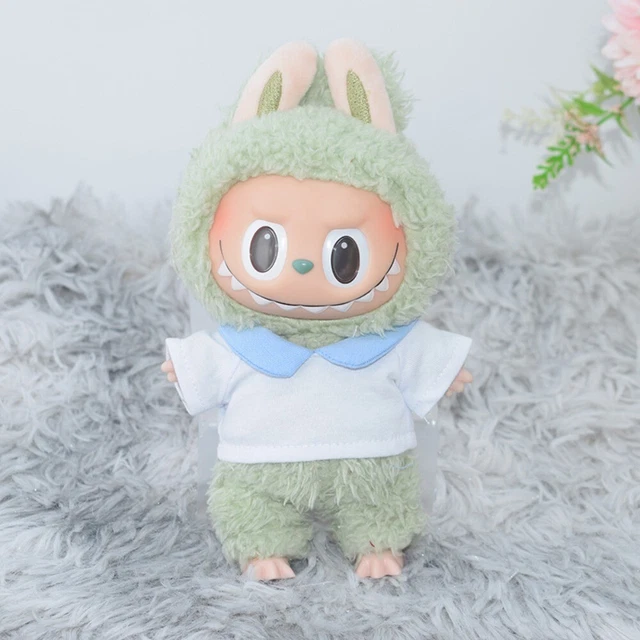 3er Set Puppenkleidung Für 17cm Labubu - Süße Outfits Zum Wechseln