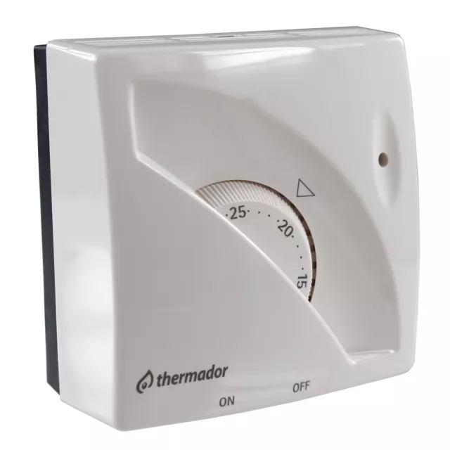 Thermostat d'ambiance mécanique 230 V Thermador.