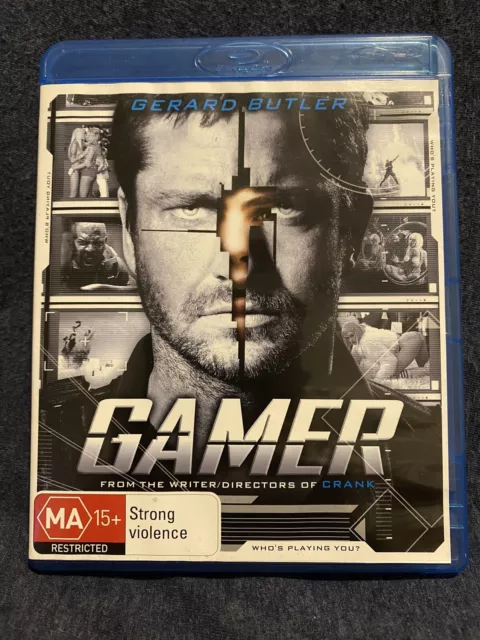 Gamer - Blu-ray 2009 - Region B - Gerard Butler - Fast & Free Postage