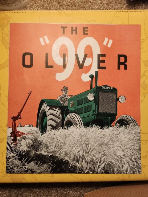 1940s 99 Oliver Tractor Brochure