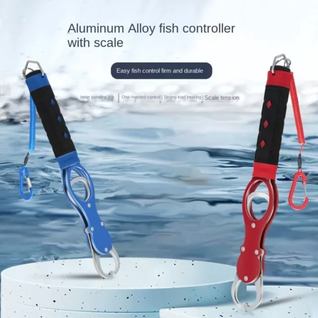 ALUMINUM ALLOY HEAVY Duty Fish Lip Gripper Fish Lifting Device Fishing  $24.21 - PicClick AU