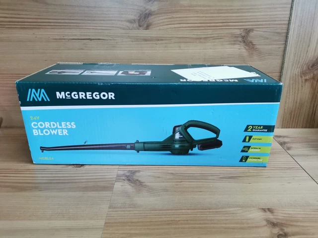 MCGREGOR MCBL24 24V Cordless Leaf Blower 39.99 PicClick UK