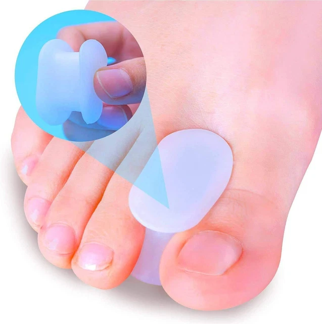 10 Pack Toe Spacers Separators, Bunion Corrector Gel Orthotics for Bunion NEW-AU