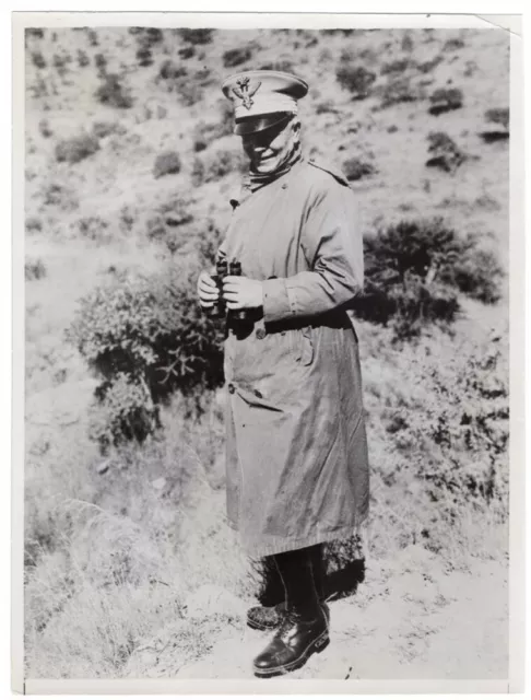 1935 Italian Marshal Badoglio Chief of General Staff in Ethiopia News Photo