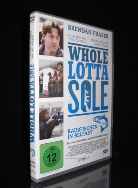 Dvd Whole Lotta Sole - Raubfischen In Belfast - Brendan Fraser *** Neu ***