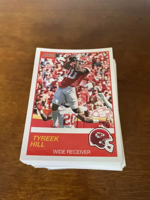 2019 NFL Panini Score Football Trading Cards Select From List/You Pick