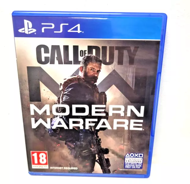 PS4 CALL OF Duty Modern Warfare 2019 EXCELLENT Condition PS5