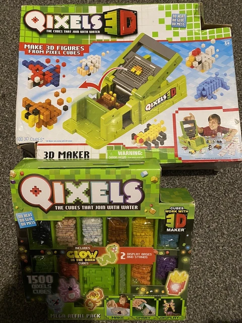 QIXELS 3D Animal Ranch 300 Cube Refill Kit (Use with 3D Maker) New