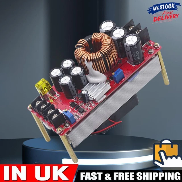 BOOST CONVERTER 1800W 30A DC-DC Booster Constant Current Module Voltage ...