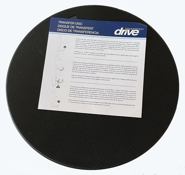 TRANSFER DISC, LIFESTYLE Essentials, Drive Medical, 15", Turning Discs
