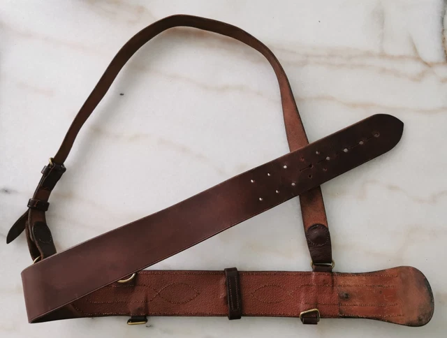 Lot - WORLD WAR I BRITISH ARMY 'SAM BROWNE' BELT