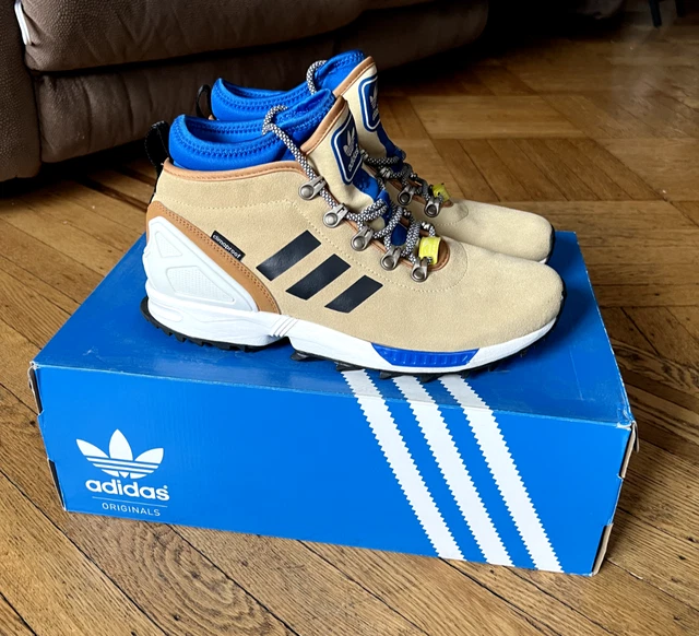 ADIDAS ZX FLUX Winter Suede Sneakerboots Sand Wheat S82930 Men Sz