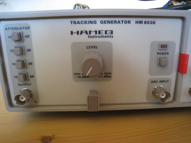 Hameg      Spectrum - Analyser HM8028 / HM8038 u. HM8001 2