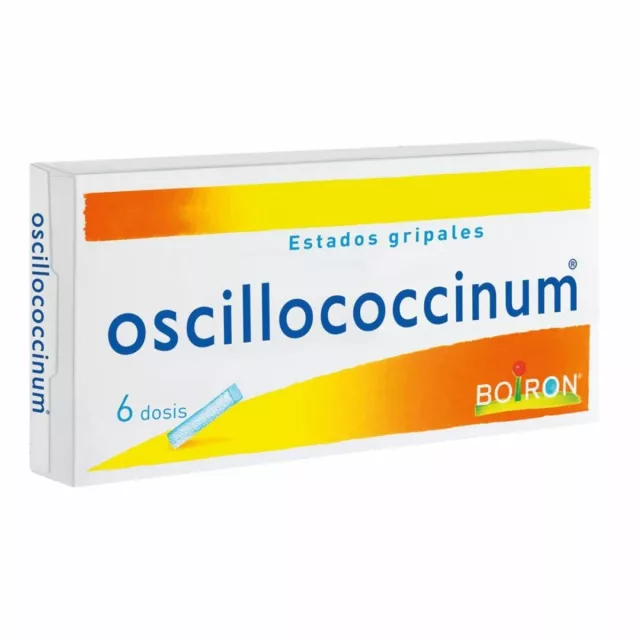 Oscillococcinum Boiron Homeopathic Natural Flu Relief Remedy 6 doses