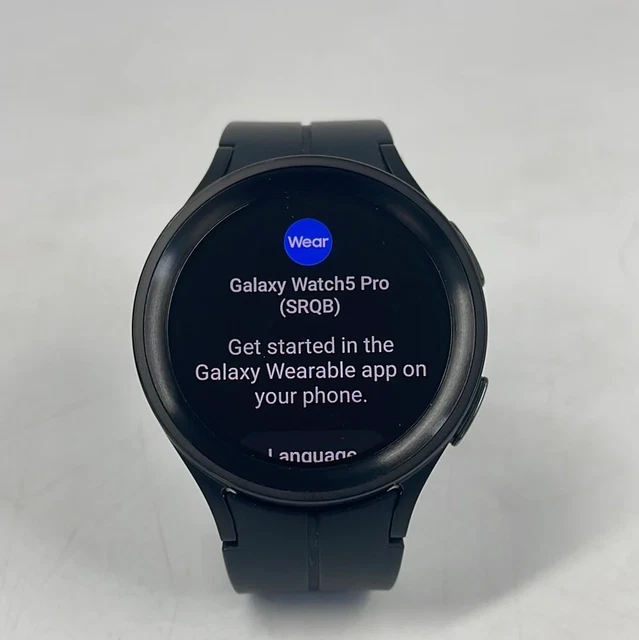 FACTORY UNLOCKED SAMSUNG Galaxy Watch5 Pro 45mm Titanium Smartwatch SM