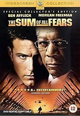 The Sum Of All Fears, , Used; Acceptable DVD