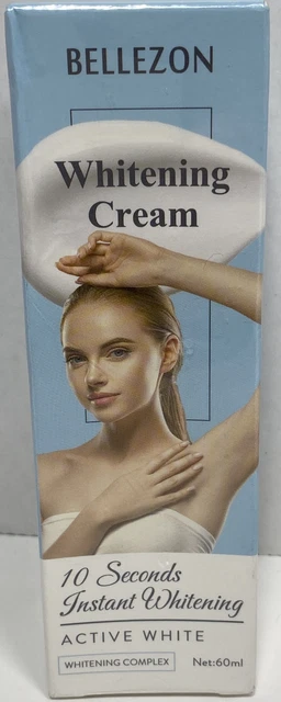 Whitening Cream 10 Seconds Instant Whitening Body Cream 60mL New Sealed Bellezo