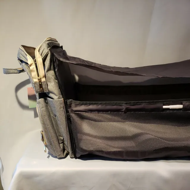 Baby Diaper Bag, Multi-Functional Waterproof for Living, Traveling Backpack NEW 11