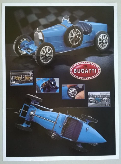MAQUETTE MONTÉ MÉTAL REVIVAL Bugatti Type 35 1924 1/20 EUR 220,00 - FR