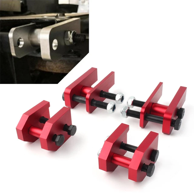 2" Full Lift Kit ATV Red Fit For SE Sport Yamaha Rhino 450 660 700 Aluminum Bike