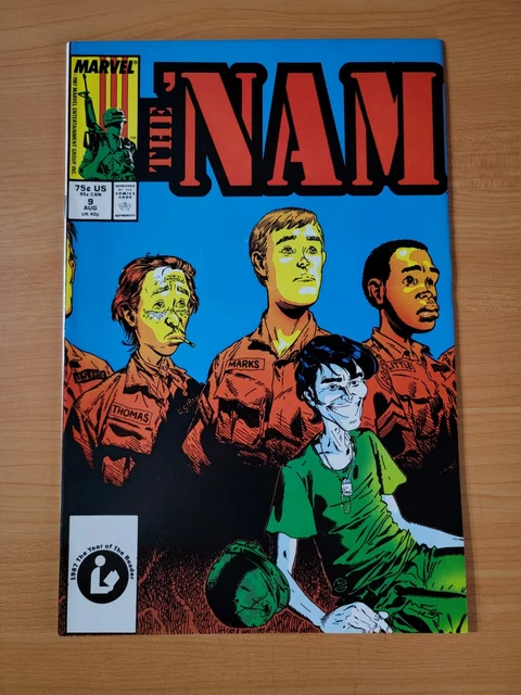 The 'Nam #9 Direct Market Edition ~ NEAR MINT NM ~ 1987 Marvel Comics