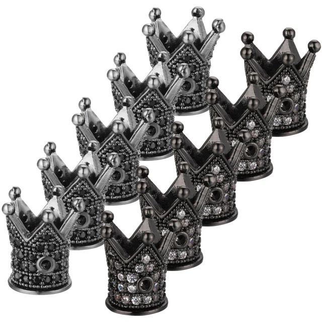 10 Pcs Bricolage Couronnes Perles De Ébauches Boucle D'oreille D'espacement