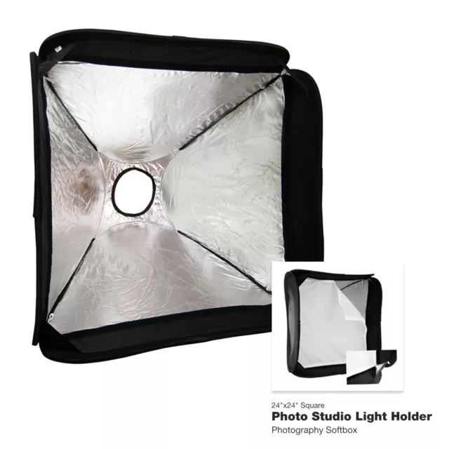 LSP Photography Studio Flash Speedlite Umbrella Softbox 24" for Portrait Photo