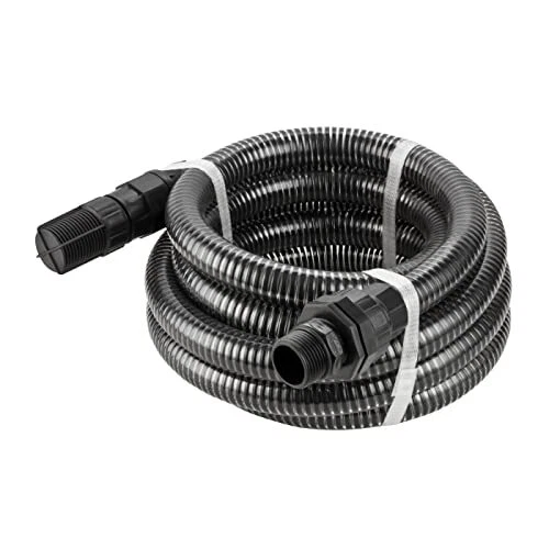 GardenMate Tuyau 4m / 1''254cm pour pompe de jardin avec clapet anti-retour