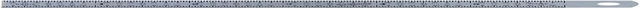 "Precision Stainless Steel Machinist Ruler/Rule Scale - 6" with Multiple Fractio
