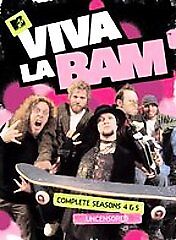 Viva La Bam - Complete Seasons 4 and 5: Uncensored (DVD, 2006, 3-Disc Set,