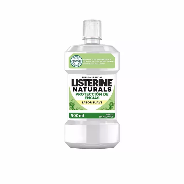 Higiene Listerine unisex NATURALS enjuague bucal protección encías 500 ml