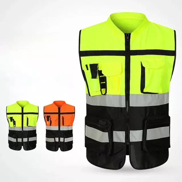 2024 NEW REFLECTIVE vest, reflective vest, outdoor traffic and cycling ...
