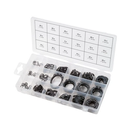 Assortiment de circlips de type externe x300 KS Tools | 970.0100