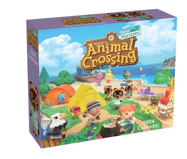 ANIMAL CROSSING NEW Horizons 2024 DaytoDay Calendar Calendar Day