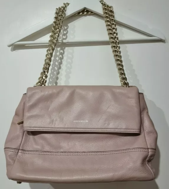 Karen millen shop pink bag