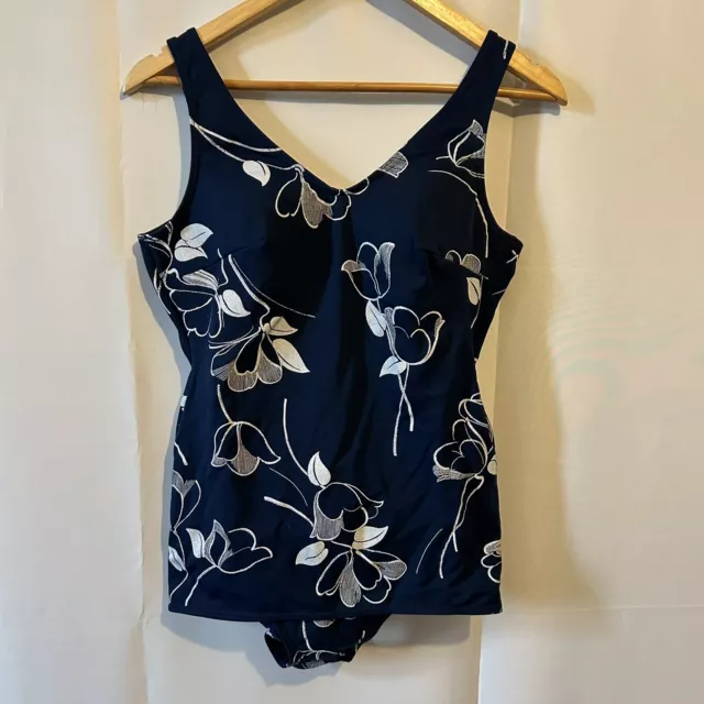 Kittiwake Bri-nylon Vintage Swimming Costume 16/18