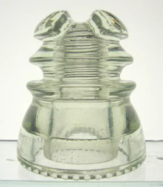 Crystal Clear Cd 214 Hemingray-43 Glass Insulator.